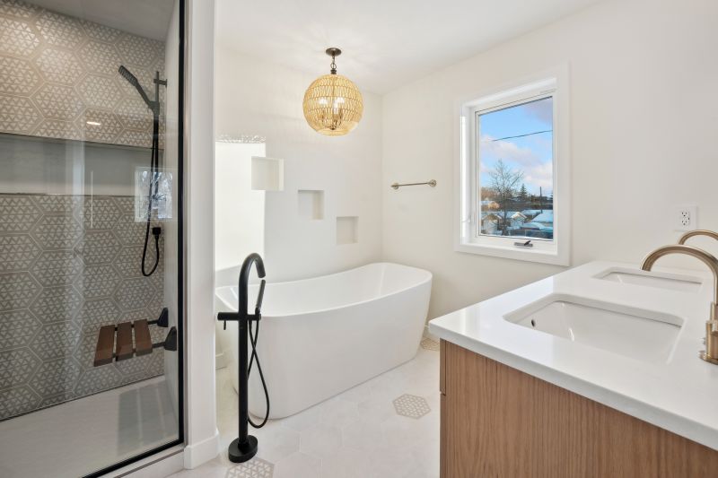 Acrylic Bathtub Installation in Portland, ME